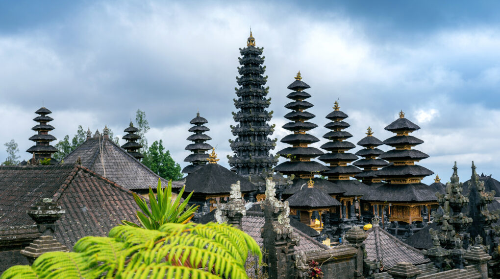 Besakih temple in Bali, Indonesia.