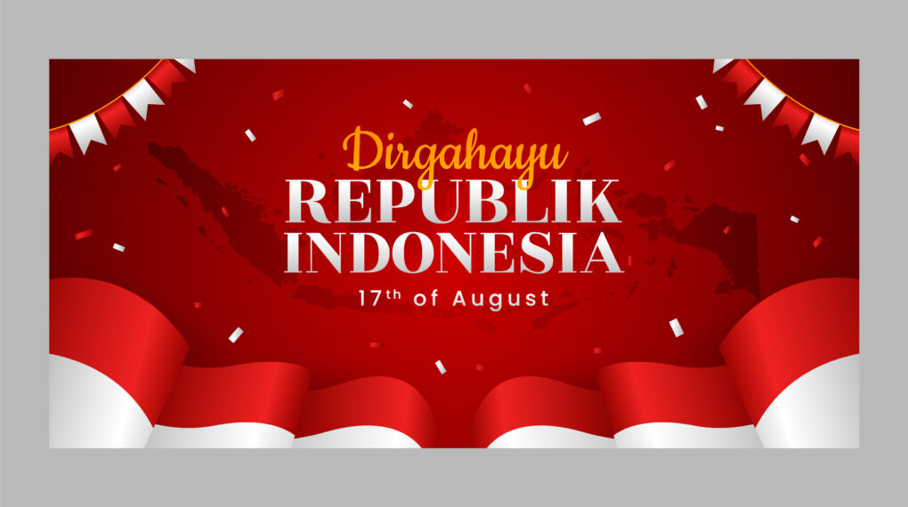 Independence day of the Indonesian Republic