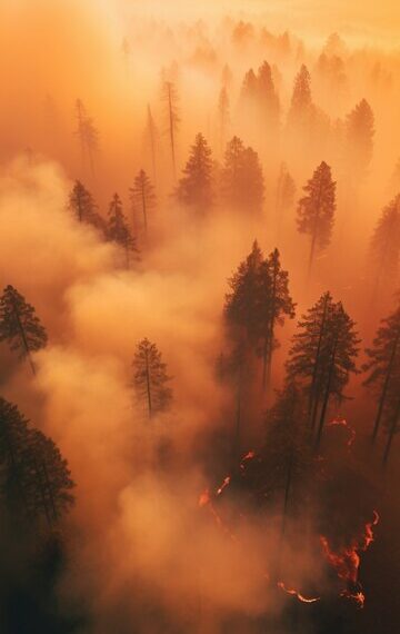 Devatating wildfires