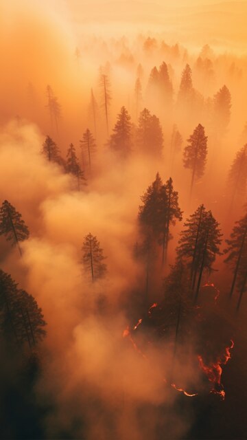 Devastating wildfires