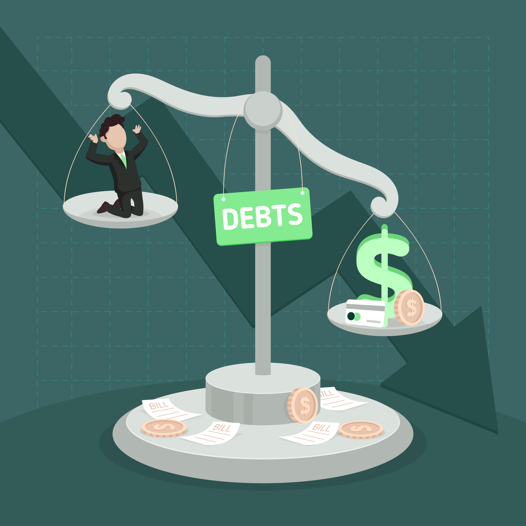 Indonesia's low debt-to-GDP ratio