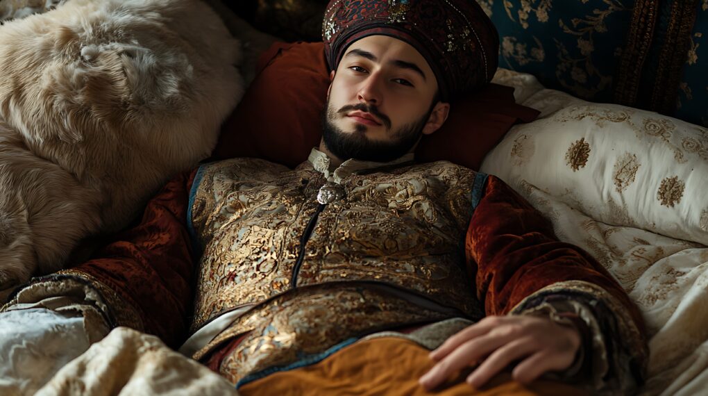 Sleeping Arabian Prince