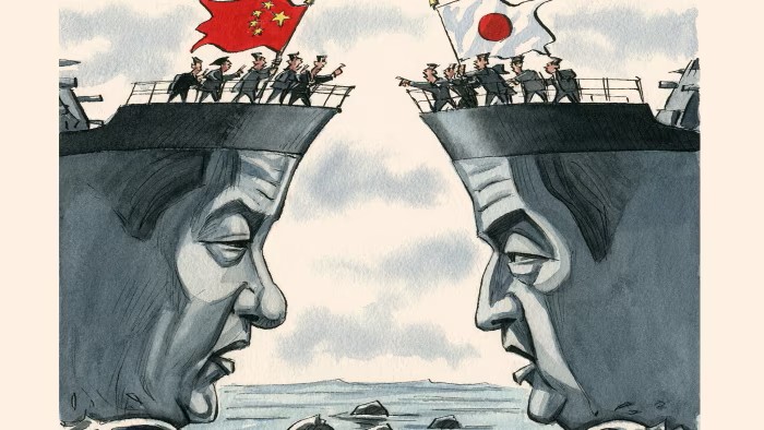Japan vs China rift