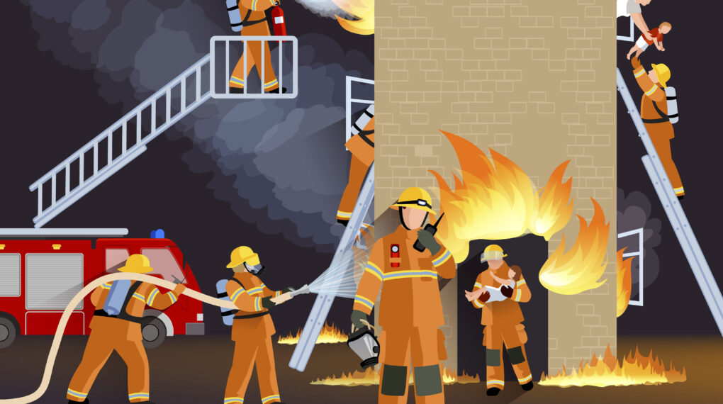 Hong Kong high-rise fire