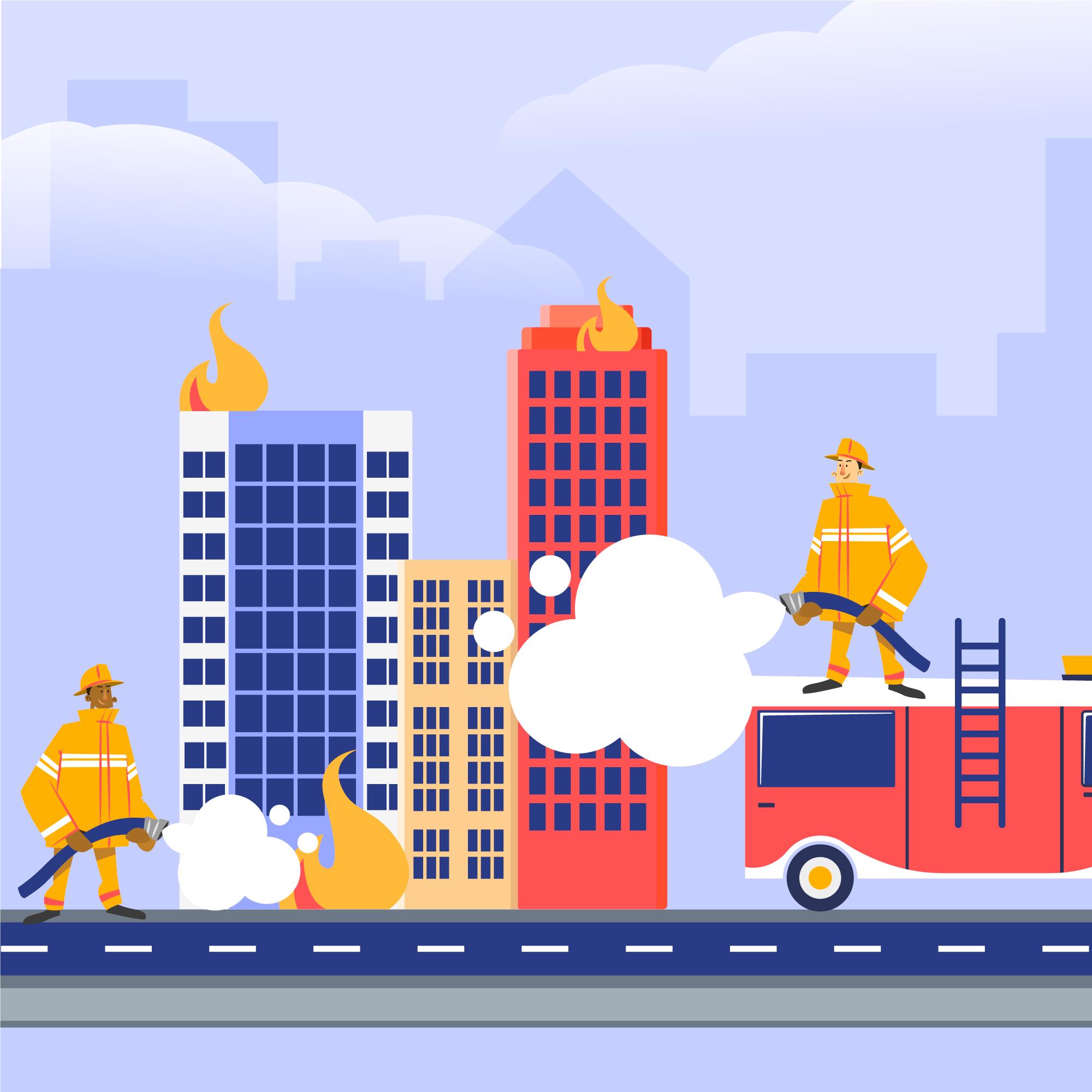 Hong Kong high-rise fire